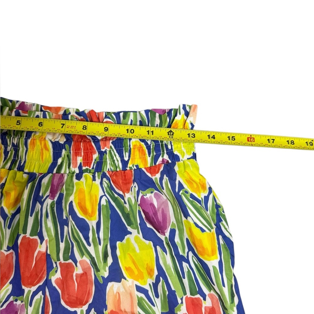 English Factory Tulip Print‎ Ruffle Shorts - Picture 4 of 8